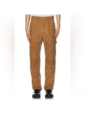 NEW BTFL Studio Waxed Carpenter Pants Tobacco Size 30